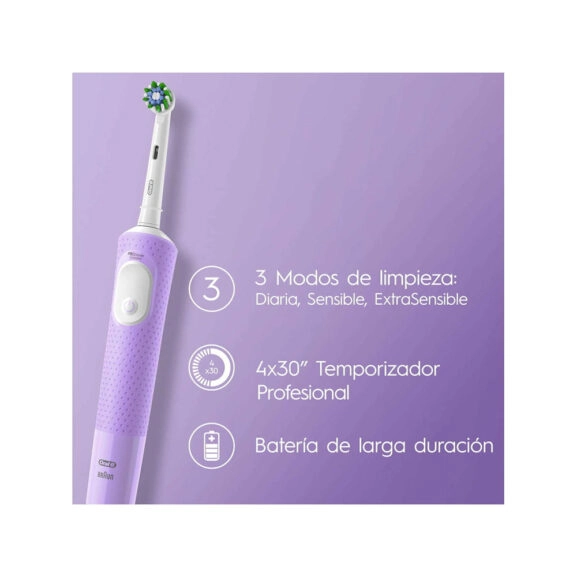 CEPILLO DENTAL VITALITY PRO LILA ORAL B - Image 5