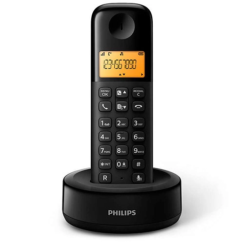 TELEFONO INALAMBRICO NEGRO PHILIPS