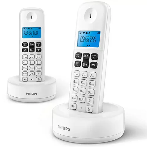 TELEFONO INALAMBRICO DUO BLANCO PHILIPS