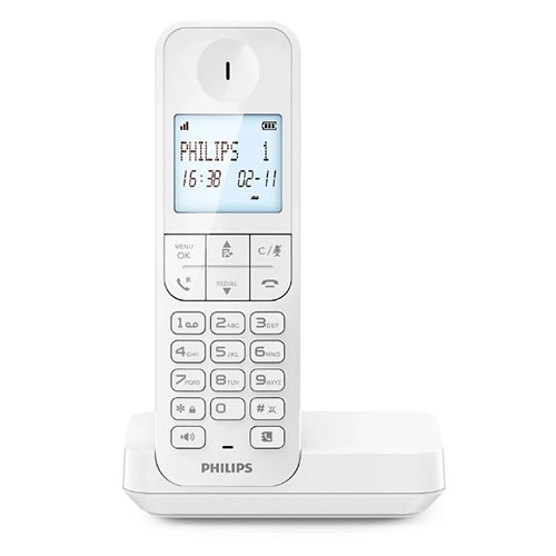 TELEFONO INALAMBRICO BLANCO PHILIPS