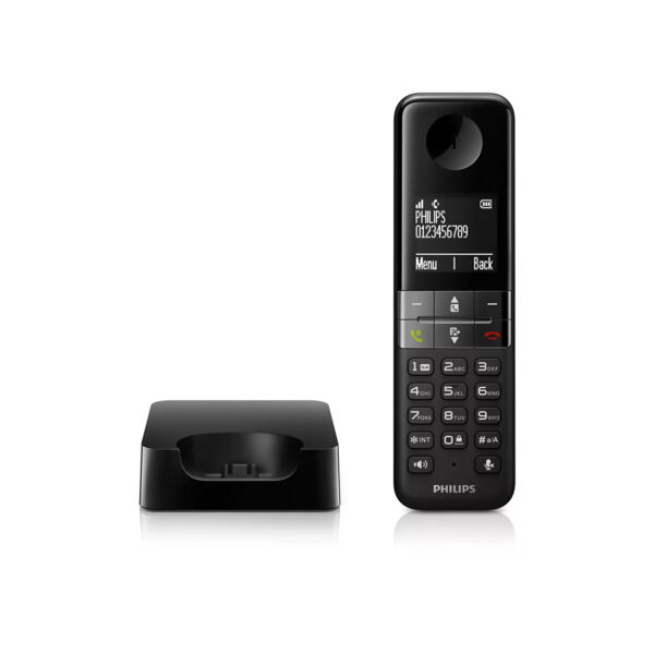 TELÉFONO INALAMBRICO NEGRO PHILIPS - Image 2