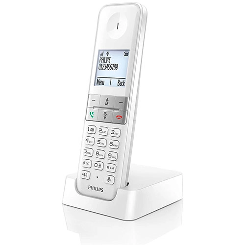 TELÉFONO INALAMBRICO BLANCO PHILIPS