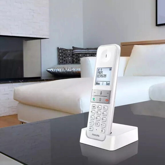 TELÉFONO INALAMBRICO BLANCO PHILIPS - Image 3