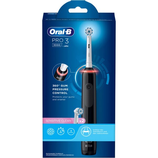 CEPILLO DENTAL PRO 3 3000 NEGRO ORAL B - Image 5