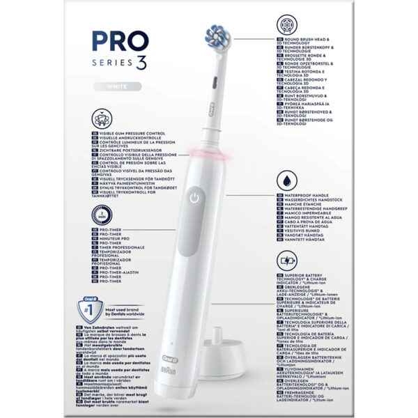 CEPILLO DENTAL PRO 3 BLANCO ORAL B - Image 7