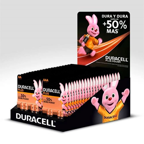 DISPLAY DURACELL PRELLENO 40UD. MIXTO PB
