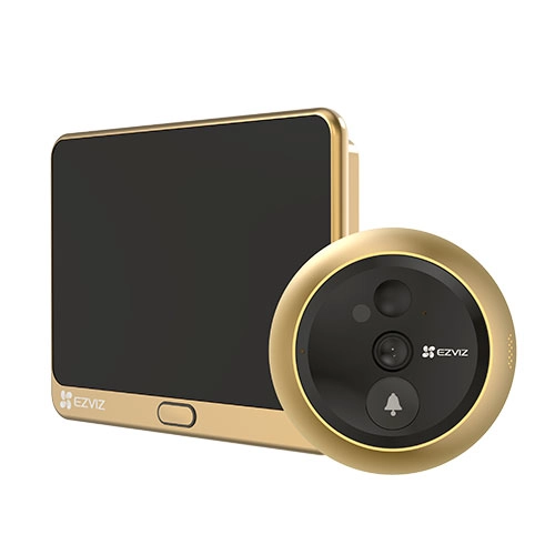 MIRILLA DIGITAL WIFI 2MP DORADA