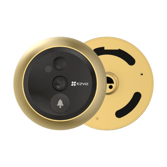 MIRILLA DIGITAL WIFI 2MP DORADA - Image 3