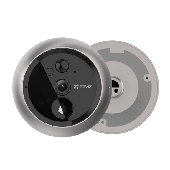 MIRILLA DIGITAL WIFI 2MP PLATA - Image 3