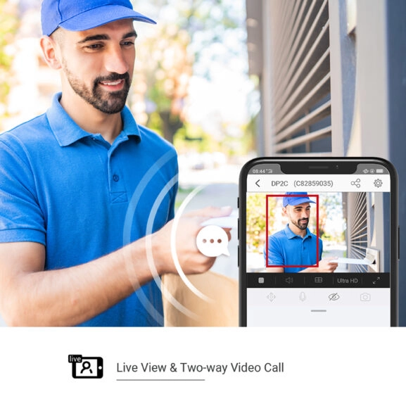 MIRILLA DIGITAL WIFI 2MP PLATA - Image 4