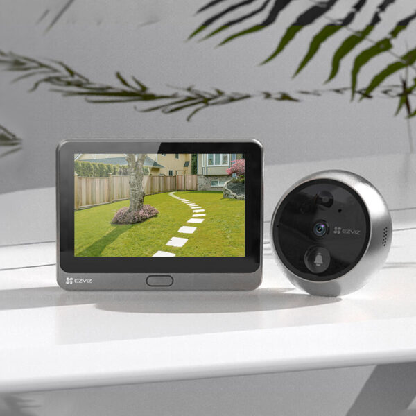 MIRILLA DIGITAL WIFI 2MP PLATA - Image 5