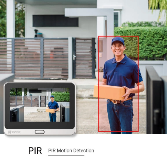 MIRILLA DIGITAL WIFI 2MP PLATA - Image 8