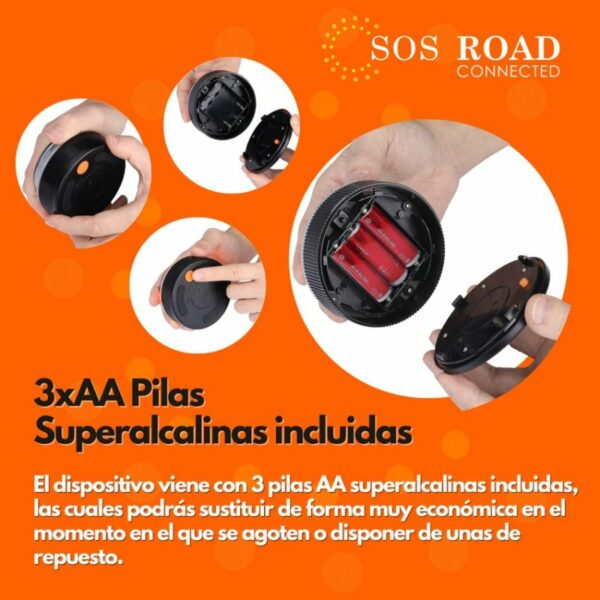 BALIZA EMERGENCIA V16 CONECTADA SOS ROAD - Image 4