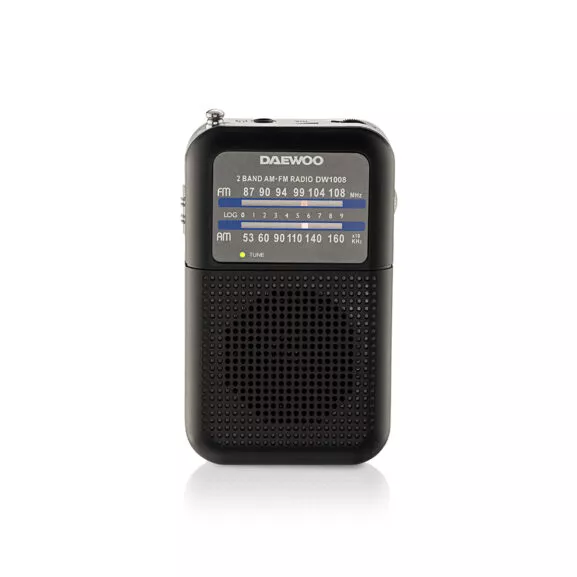 RADIO PORTATIL NEGRA CON ALTAVOZ DAEWOO - Image 2