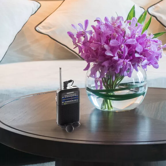 RADIO PORTATIL NEGRA CON ALTAVOZ DAEWOO - Image 8