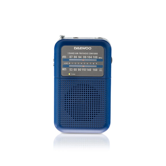 RADIO PORTATIL AZUL CON ALTAVOZ DAEWOO - Image 2