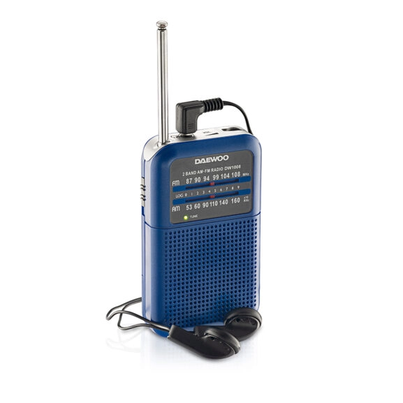 RADIO PORTATIL AZUL CON ALTAVOZ DAEWOO - Image 3