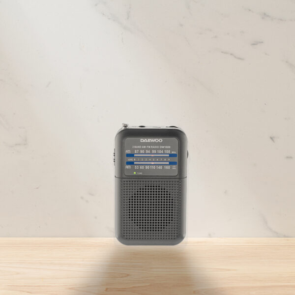 RADIO PORTATIL GRIS CON ALTAVOZ DAEWOO - Image 5