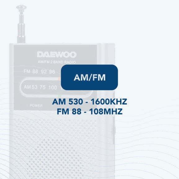 RADIO PORTATIL CON ALTAVOZ DAEWOO - Image 5