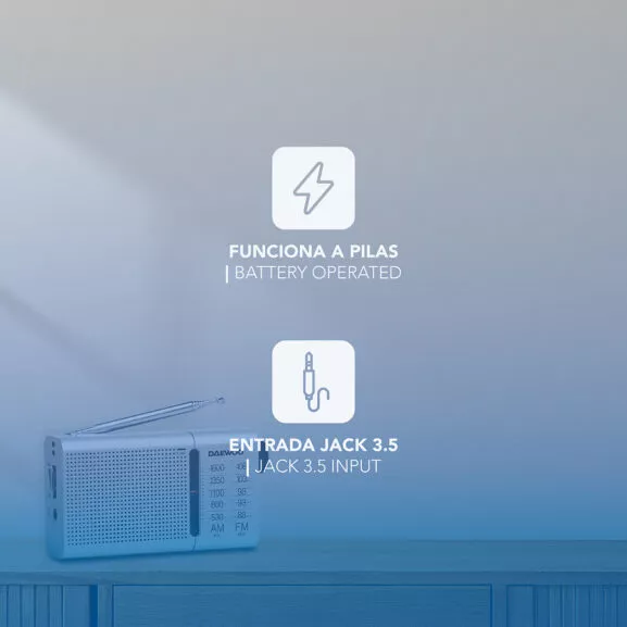 RADIO PORTATIL CON ALTAVOZ DAEWOO - Image 7