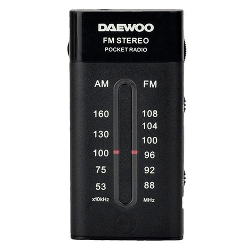 RADIO PORTATIL MINI AURICULAR DAEWOO
