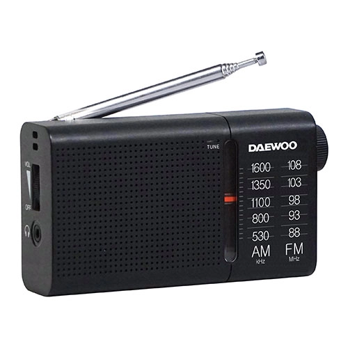 RADIO PORTATIL CON ALTAVOZ DAEWOO