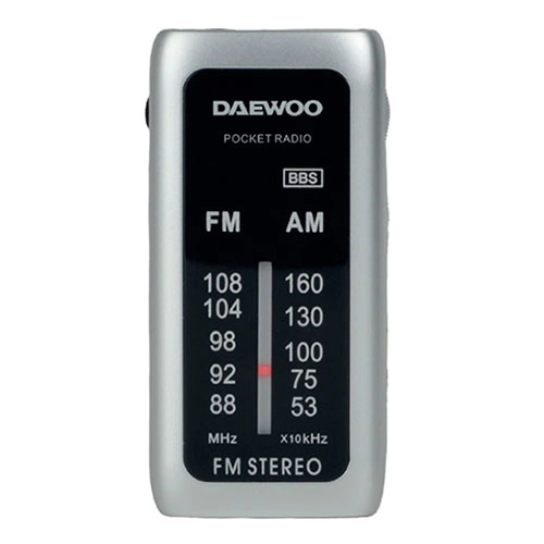 RADIO PORTATIL MINI AURICULAR DAEWOO