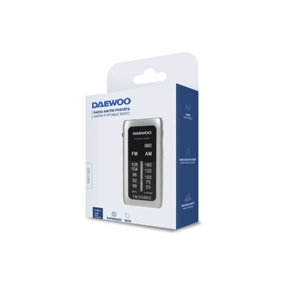 RADIO PORTATIL MINI AURICULAR DAEWOO - Imagen 9