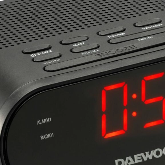 RADIO RELOJ DESPERTADOR AM/FM DAEWOO - Image 4