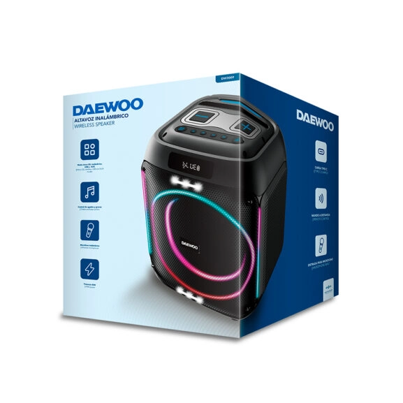 ALTAVOZ INALAMBRICO BLUETOOTH 40W DAEWOO - Image 3