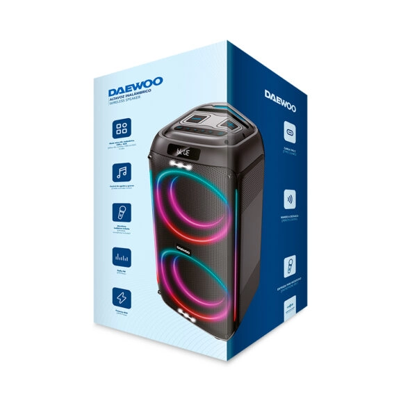 ALTAVOZ INALAMBRICO BLUETOOTH 40W DAEWOO - Image 3