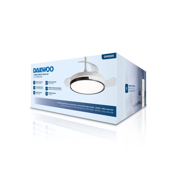 VENTILADOR TECHO 36" ASPAS RETRACTILES - Image 7