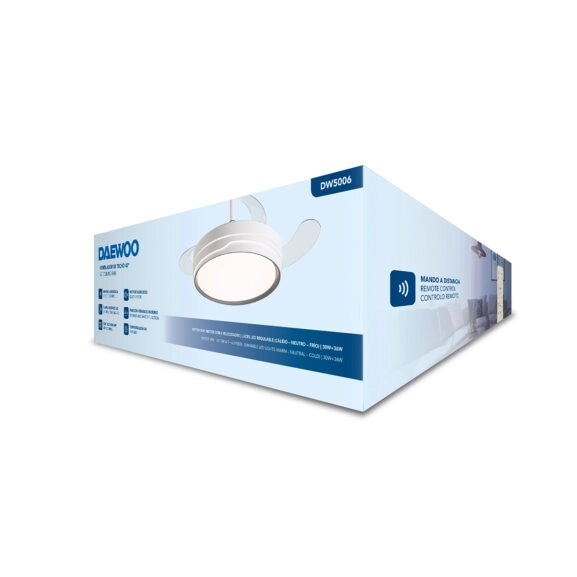 VENTILADOR TECHO 42" ASPAS RETRACTILES - Image 8