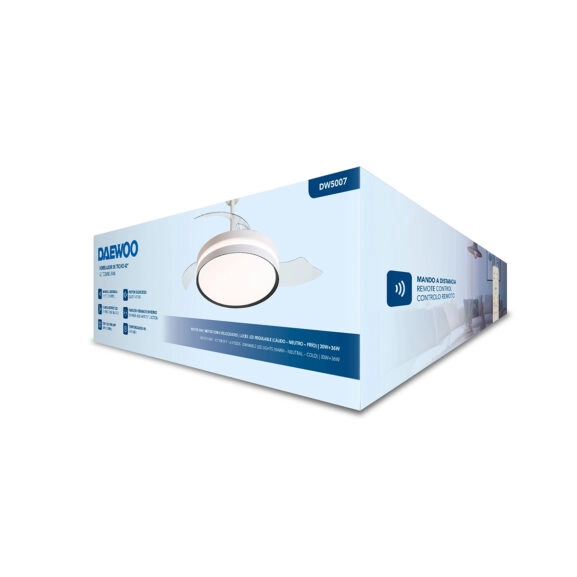 VENTILADOR TECHO 42" ASPAS RETRACTILES - Image 8