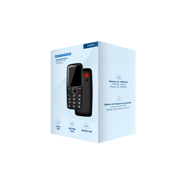 TELÉFONO MOVIL PERSONAS MAYORES DAEWOO - Image 4