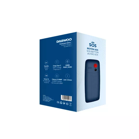 TELÉFONO MÓVIL PERSONAS MAYORES DAEWOO - Image 5