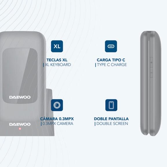 TELÉFONO MOVIL PERSONAS MAYORES DAEWOO - Image 6
