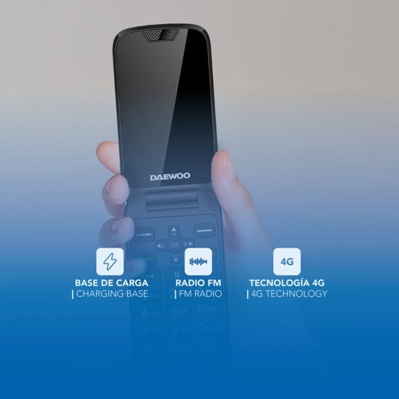 TELÉFONO MOVIL PERSONAS MAYORES DAEWOO - Image 7