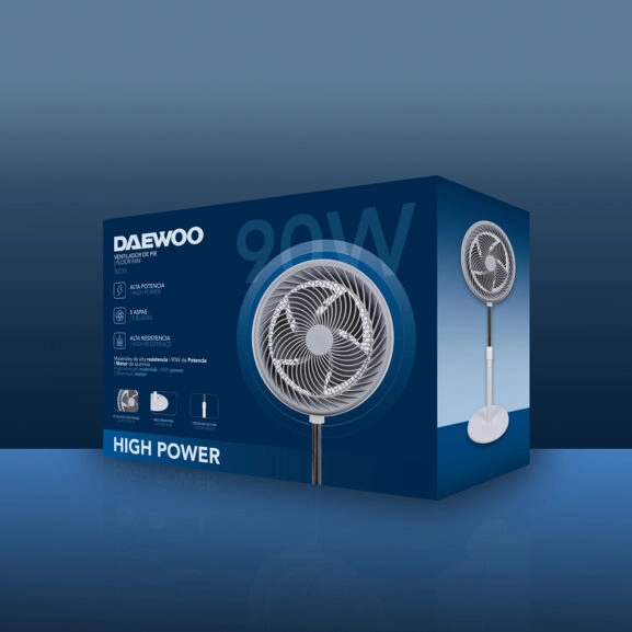 VENTILADOR SUELO ALTA VELOCIDAD 12" DAE - Image 7