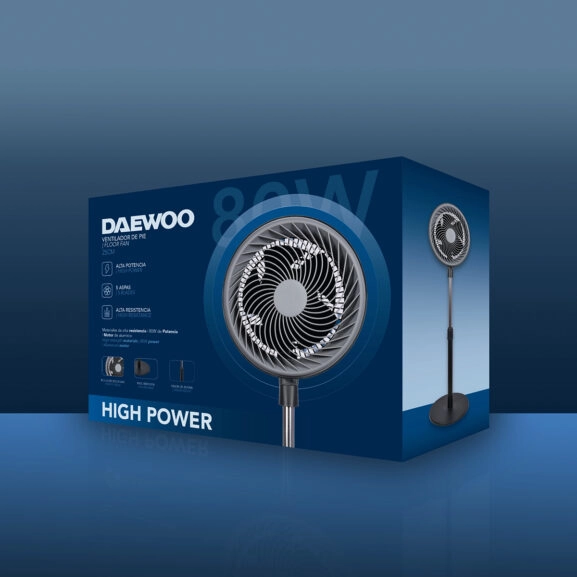 VENTILADOR SUELO ALTA VELOCIDAD 10" DAE - Image 7