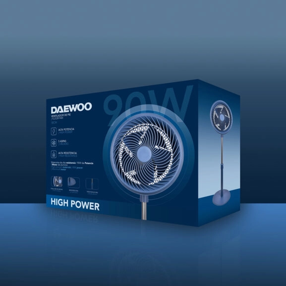 VENTILADOR SUELO ALTA VELOCIDAD 12" DAE - Image 7