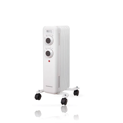 RADIADOR DE ACEITE 5 ELEMENTOS 1000W