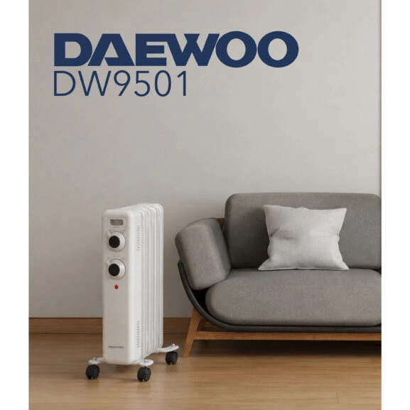 RADIADOR DE ACEITE 5 ELEMENTOS 1000W - Imagen 4