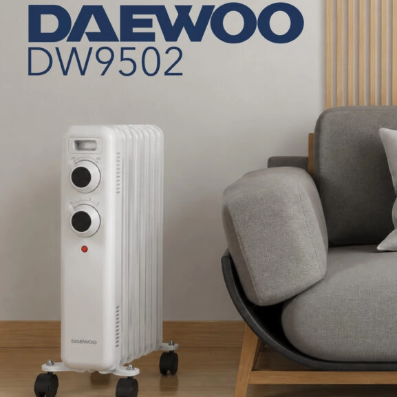 RADIADOR DE ACEITE 7 ELEMENTOS 1500W - Imagen 4
