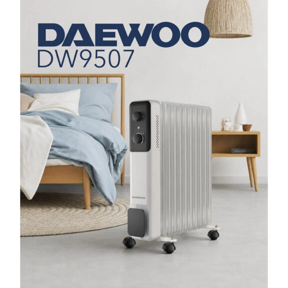 RADIADOR DE ACEITE 11 ELEMENTOS 2500W - Imagen 4