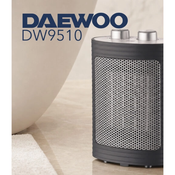 CALEFACTOR CERÁMICO PTC 850/1500W DAEWOO - Imagen 4