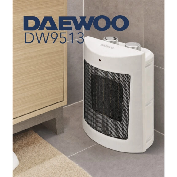 CALEFACTOR CERÁMICO PTC 1800w DAEWOO - Imagen 4