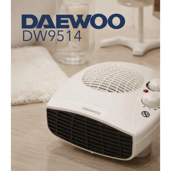 CALEFACTOR AIRE HORIZONTAL 2000W DAEWOO - Imagen 4