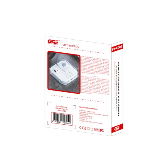 AURICULAR MICROFONO CONECTOR 3.5MM - Image 3