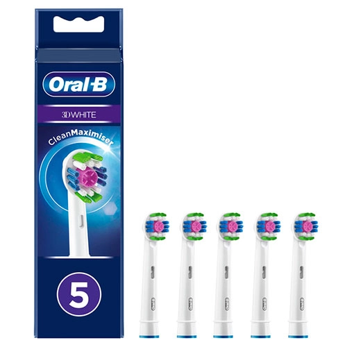 PACK DE 5 RECAMBIOS BLANQUEADOR ORAL B